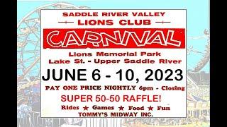 2023 SADDLE RIVER VALLEY LIONS CARNIVAL