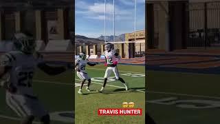 Travis Hunter with the INSANE grab!  #shorts