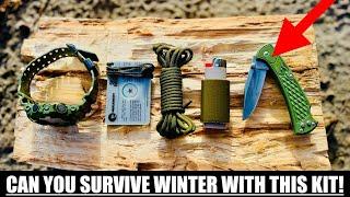 Can you Survive Winter With This Ranger Pocket Survival Kit!