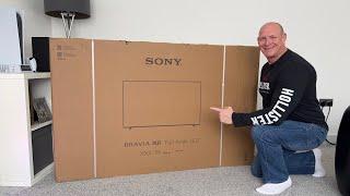 Sony X90L Full Array LED, Unboxing & Demo