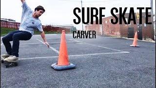 Court In The Act Ep. 59 - SURF SKATE Testing out a CARVER board!