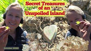 The Forgotten Treasure we found on an Unspoiled Island.Treasure hunting w/ Nicola White