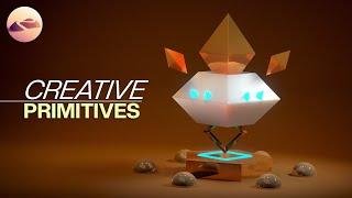 Get Creative with Primitives in Nomad Sculpt 1.76 | iPad Pro 3D Modeling