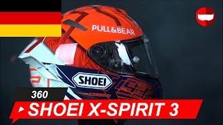 Helm Shoei X-Spirit 3 Marquez 6 TC-1 - ChampionHelmets.com