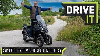 Kymco CV3: trojstopový skúter do každého počasia