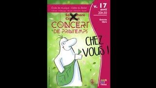 Concert de Printemps à écouter chez vous !