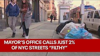 Mayor's office report calls less than 2% of NYC streets 'filthy'