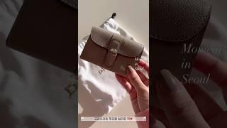 Delvaux Brillant Card Holder Unboxing #shorts
