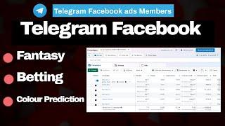 Facebook ads se Telegram Channels par Member Kaise badhaye jate hai 2025 @Gauravadsexpert