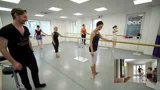 Ballet class for Intermediate lv. #balletlessons #dancelessons #balletclass