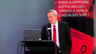 Mr Leigh McJames, Introduction, 2013 National Blood Symposium