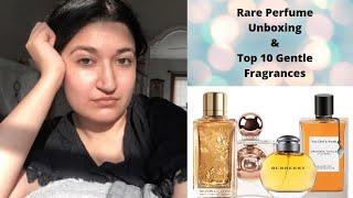 *RARE* Perfume Unboxing | TOP 10 Therapeutic Fragrances | Perfume Collection 2020