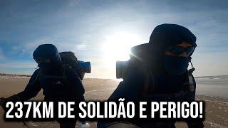 Atravessando a maior praia do mundo A PÉ - Documentário COMPLETO!