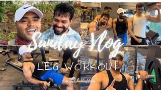 SUNDAY | MONSOON | GYM | NO EXCUSES | fun vlog with BOYZ | INTENSE WORKOUT | LEGS & ARMS