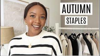 AUTUMN/FALL CAPSULE WARDROBE/ESSENTIALS