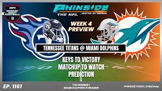 Miami Dolphins Catch A HUGE BREAK For Week 4 Against The Titans?!