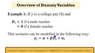 What are Dummy Variables, and How do they Work?