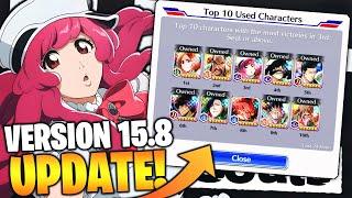 BRAVE BATTLE CHARACTER RANKING & MORE! VERSION 15.8 UPDATE! Bleach: Brave Souls!