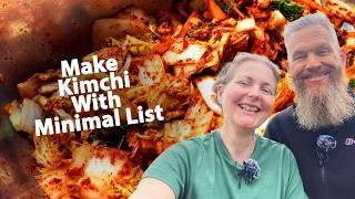 Make Vegetarian Kimchi with MINIMAL List