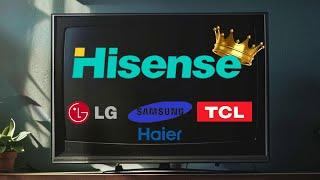 Телевизоры HISENSE захватывают мир! Как китайский бренд обходит Samsung и LG. Противоположность TCL