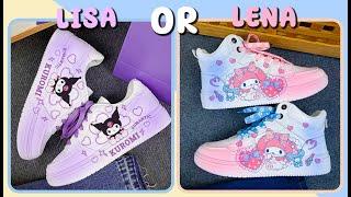 Lisa or Lena  My melody vs Kuromi [ cute house ideas ] Sanrio Aesthetic, Hello Kitty