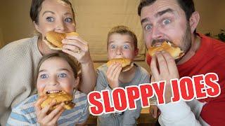 New Zealand Family Try SLOPPY JOES for the first time! (BONUS Vanilla Coke Reaction)