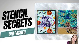 3 Ways to Use Layered Stencils to Create Unique Cards #cardmaking