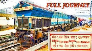 Hisar To Mumbai ( via Ahmedabad ) : FULL JOURNEY : 22916 Bandra Terminus Sf  Express