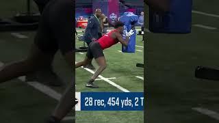 Darnell Washington's NFL Combine workout |  2024 #NFLCombine: 2/29-3/3 on NFL Network #steelers