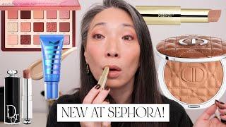 What's New At Sephora! Try-On With Me! DIOR | NATASHA DENONA | SARAH CREAL