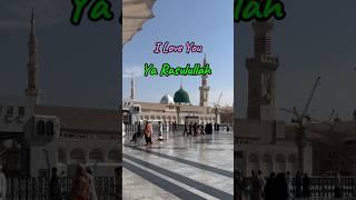 I Love You Ya Rasulullah #madina #sholawat #shorts