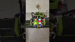 Automatic Rubik's Cube Solving Machine ° DC Motor #dcmotor #tech #shorts