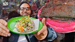 Las QUESADILLAS con MAÍZ AZUL más RICAS del TIANGUIS de la SAN FELIPE