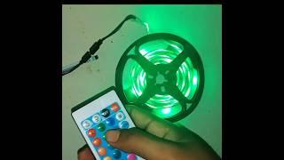 rgb strip light unboxing ।best rgb strip light under 300 #creativexyz #short #short #homedecor