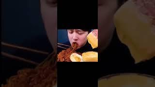 mukbang asmr jjajangmyeon korea noodle