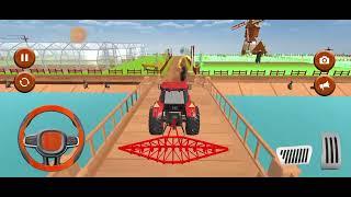 Farming tractor 3d game