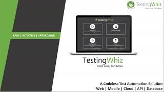 About TestingWhiz - A Codeless Test Automation Tool