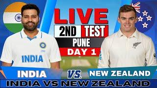 India vs New Zealand 2nd Test Day 1 | Live Match Score & Commentary | Live Cricket match, IND vs NZ