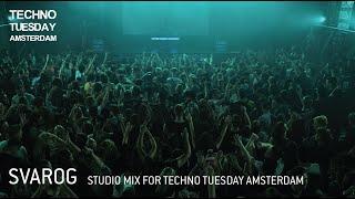 Svarog - Studio mix for Techno Tuesday Amsterdam 28.12.2021