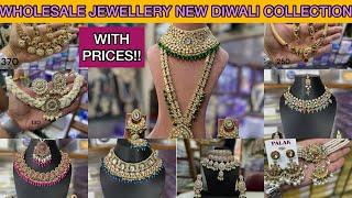 Cheapest Artificial Jewellery Manufacturer | Latest Kundan Necklace Earrings Bridal Sets Wholesale