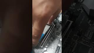 M.2 SSD Install - Custom PC How To/ Tutorial 2024 🪛#pc #shorts ️