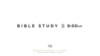 Bible Study || November 3, 2024