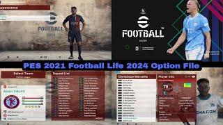 Pes 2021 Football Life 2024 Option File