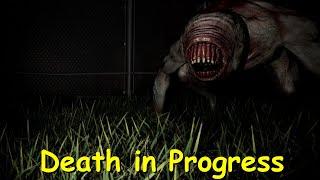 Death in Progress Full game & Ending Gameplay (Horror game)