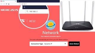 MERCUSYS : 192.168.1.1 | Setup Mercusys Dual Band wireless router | NETVN