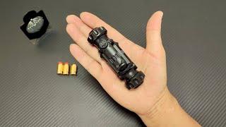 Stun Grenade Shell Ejecting Fidget Toy Gun Unboxing 2024