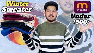 Meesho Best Sweater Haul Under ₹500|Meesho Sweater/Highneck For Men|Winter Sweater For Men