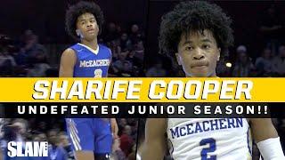 Sharife Cooper's UNDEFEATED Season  Full RAW Highlights 