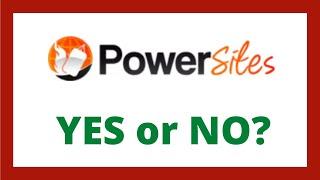 PowerSites Review - Legit App?