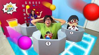 Mommy VS Daddy GIANT Battleship Game Challenge!